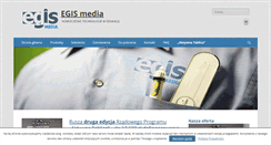 Desktop Screenshot of egismedia.pl